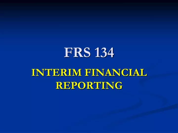 frs 134