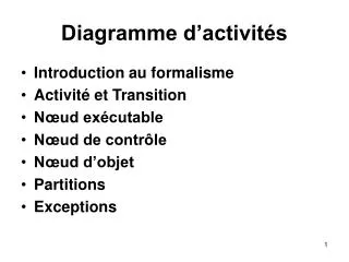 diagramme d activit s