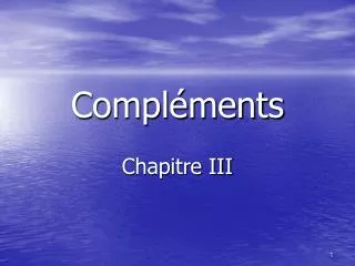 compl ments