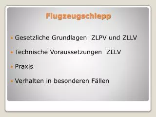 flugzeugschlepp