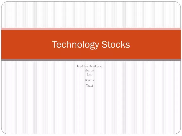 technology stocks