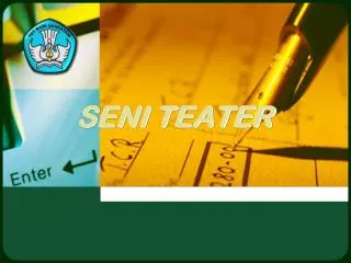 seni teater