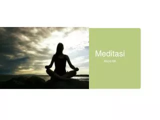 meditasi