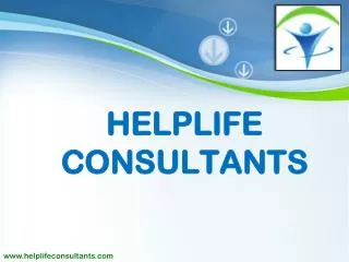 HELPLIFE CONSULTANTS