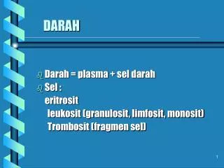 darah