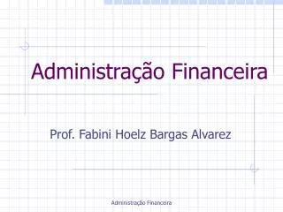 administra o financeira