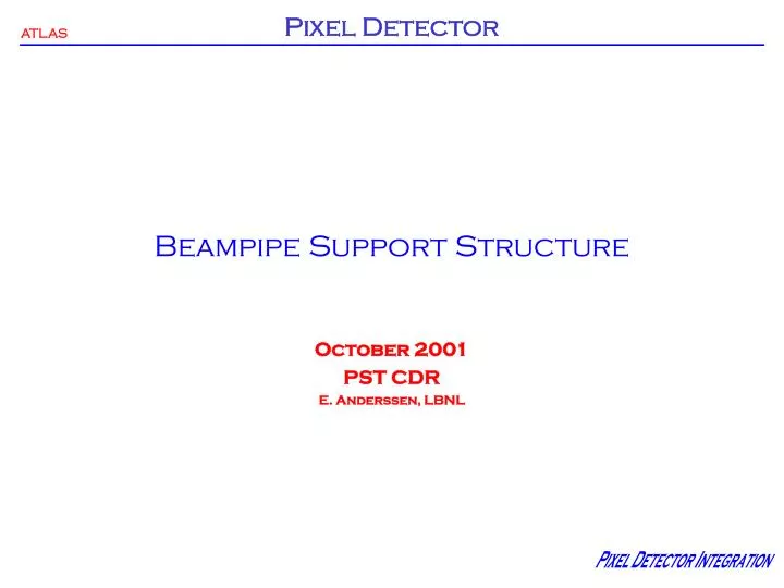 beampipe support structure