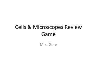 Cells &amp; Microscopes Review Game
