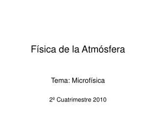 f sica de la atm sfera
