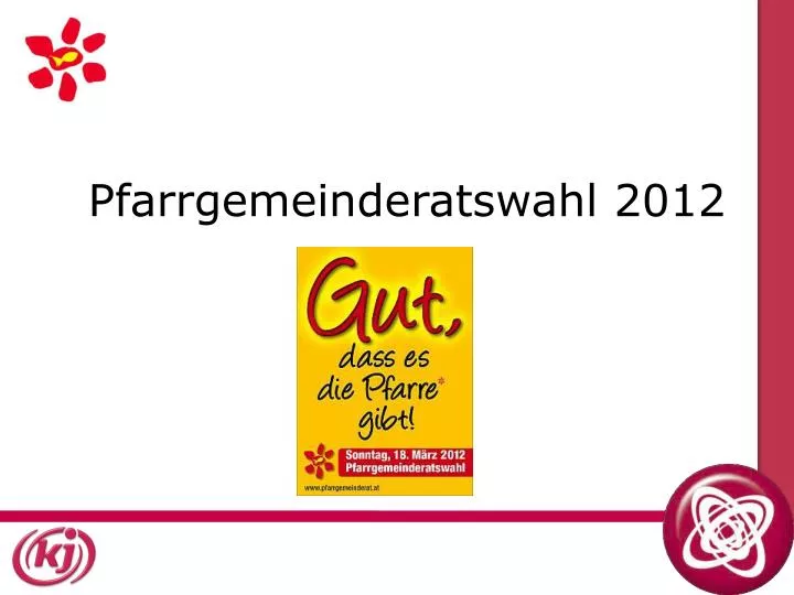 pfarrgemeinderatswahl 2012