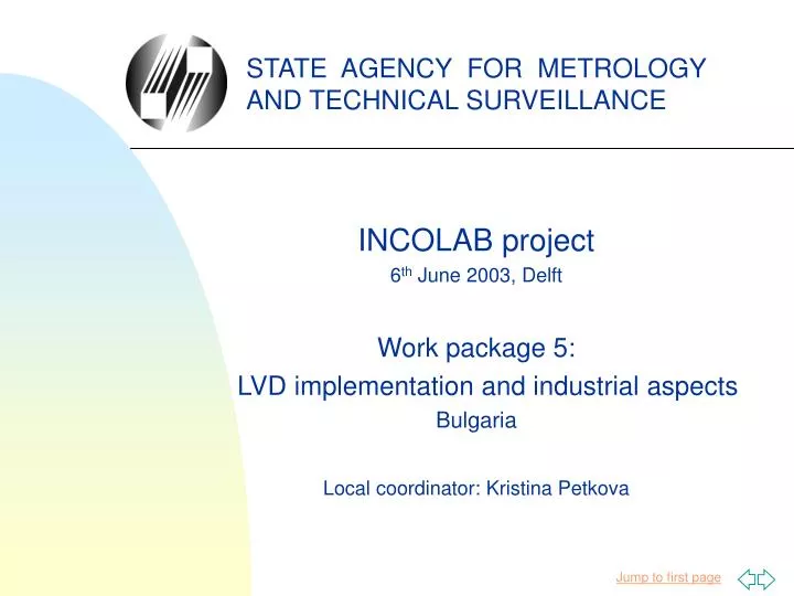 state agency for metrology and technical surveillance