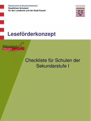lesef rderkonzept