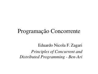 programa o concorrente