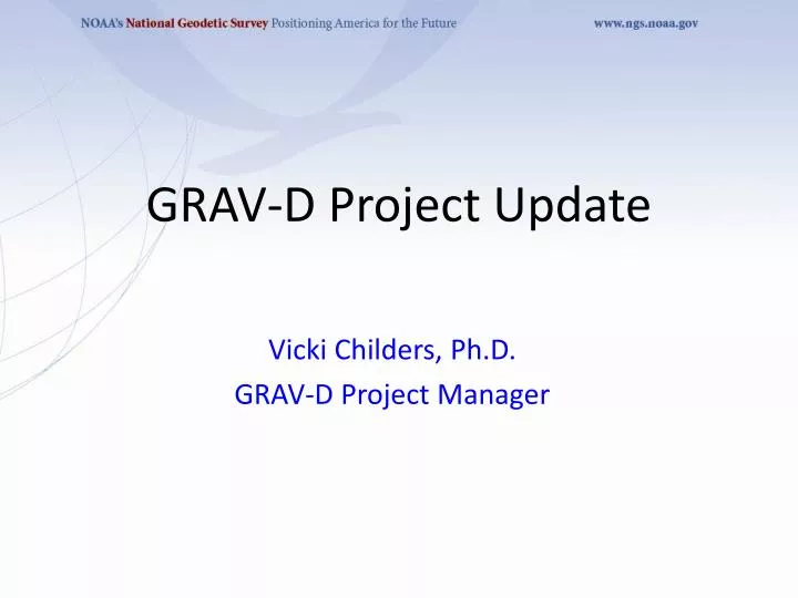 grav d project update