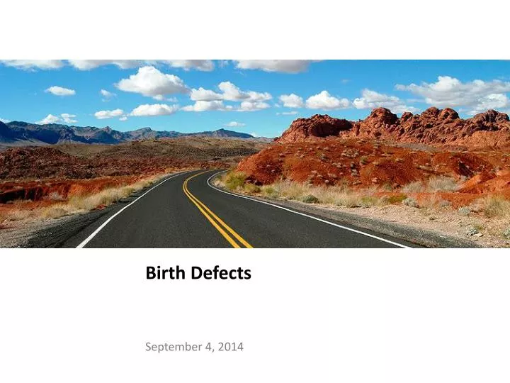 birth defects