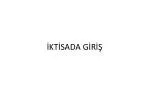 İKTİSADA GİRİŞ - slide 1