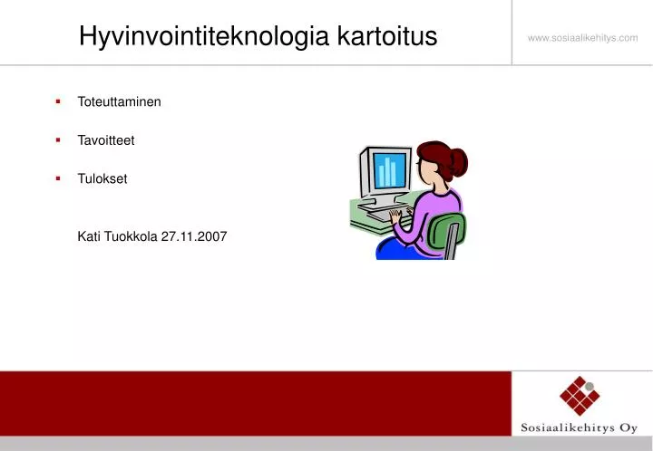 hyvinvointiteknologia kartoitus