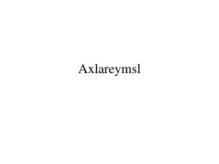 axlareymsl