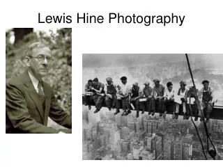 Lewis Hine Photography