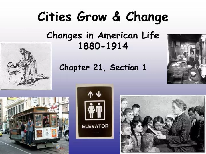cities grow change