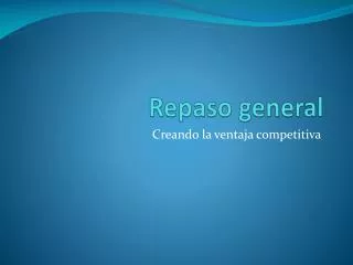 repaso general