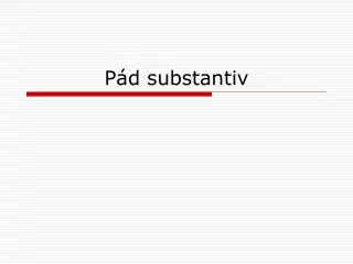 p d substantiv