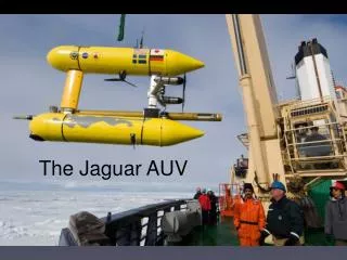 The Jaguar AUV