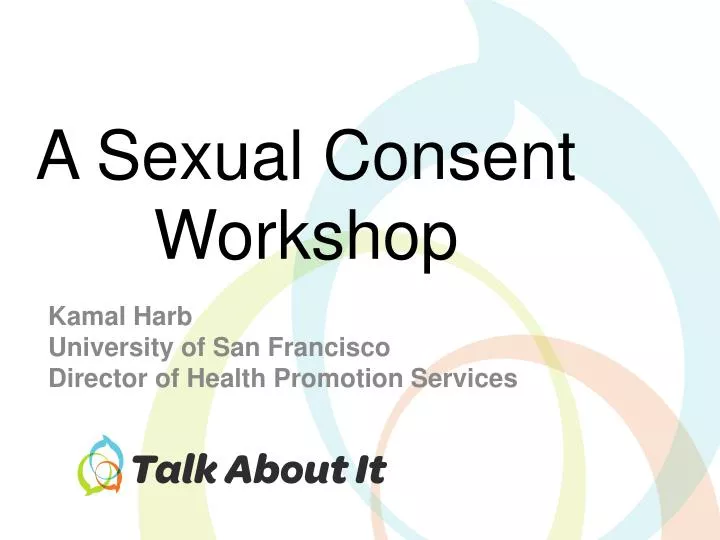 a sexual consent workshop