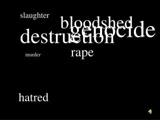 slaughter