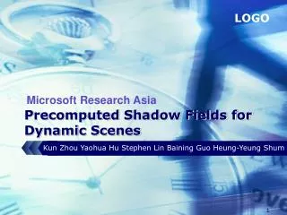 Precomputed Shadow Fields for Dynamic Scenes