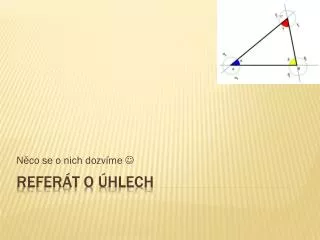 n co se o nich dozv me