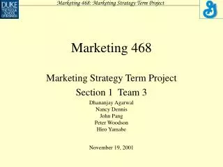 Marketing 468