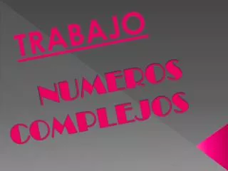 numeros complejos