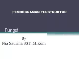 fungsi