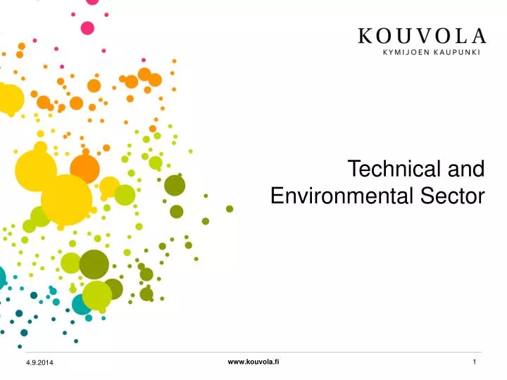 technical and environmental sector