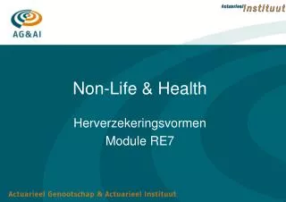 non life health