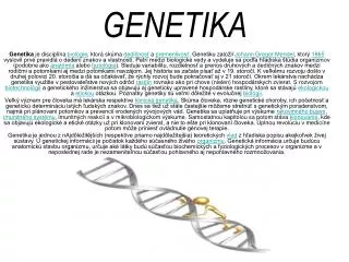 genetika