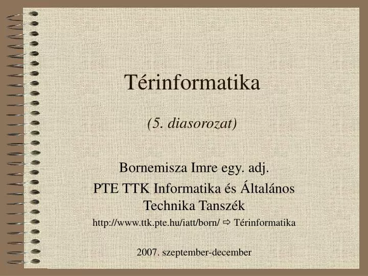 t rinformatika 5 diasorozat