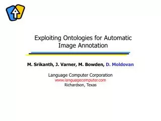 Exploiting Ontologies for Automatic Image Annotation