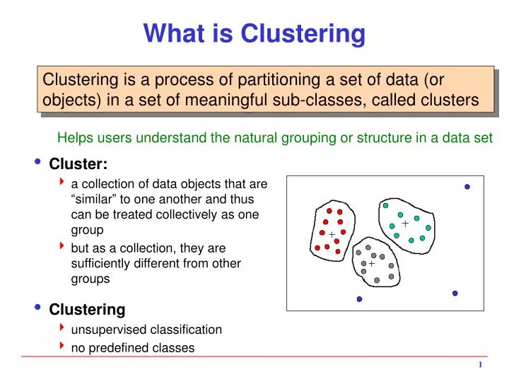 what is clustering