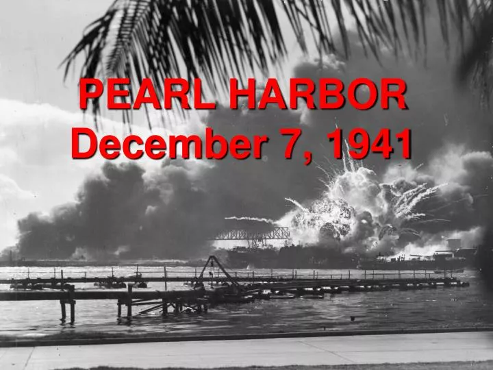 pearl harbor december 7 1941