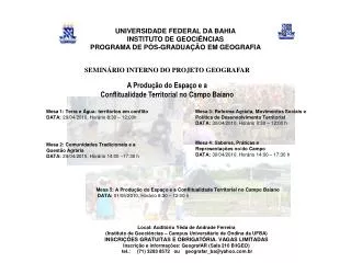 universidade federal da bahia instituto de geoci ncias programa de p s gradua o em geografia