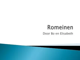 romeinen