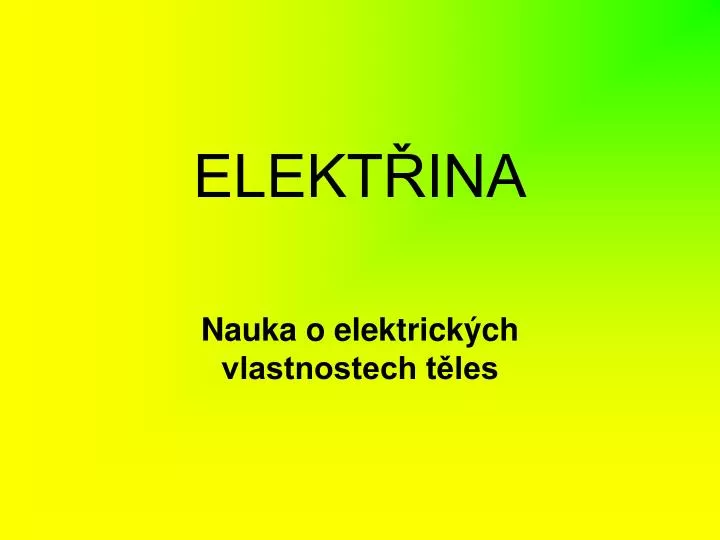 elekt ina