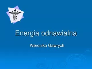 energia odnawialna