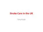Stroke Care in the UK - slide 1