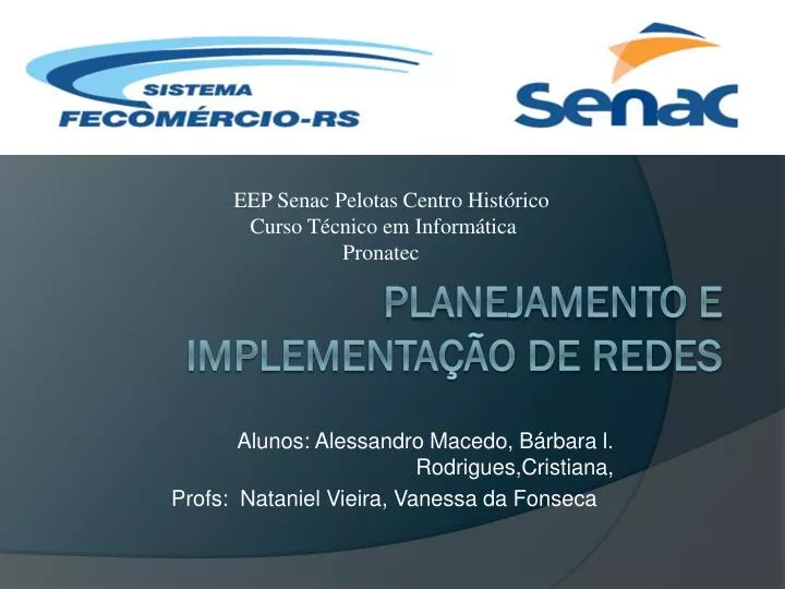 alunos alessandro macedo b rbara l rodrigues cristiana profs nataniel vieira vanessa da fonseca