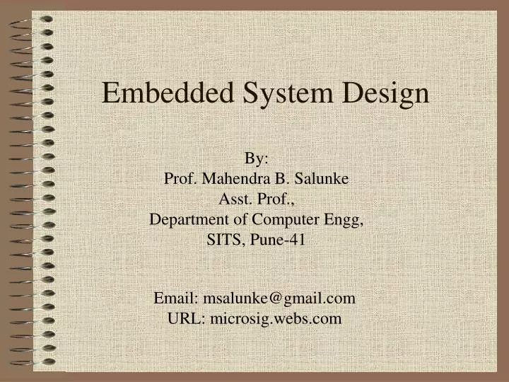 embedded system design
