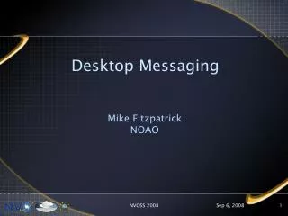 Desktop Messaging