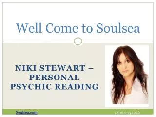 Personal Psychic Reading services offer by Niki Stewart